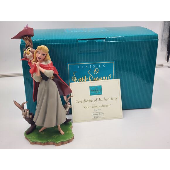 WDCC Sleeping Beauty Once Upon a Dream LE Figurine Animals COA Box Vintage - Picture 16 of 16